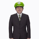 Nintendo CEO Satoru Iwata, wearing the hat of a man who has single-handedly brought the company to its knees
